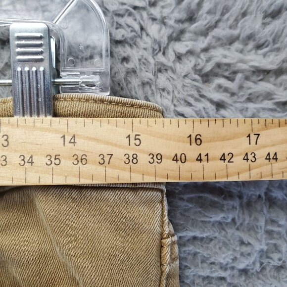 American Eagle Outfitters Jeans Mens 30x32 Tan Slim Relaxed Fit Stretch Denim - Picture 6 of 13